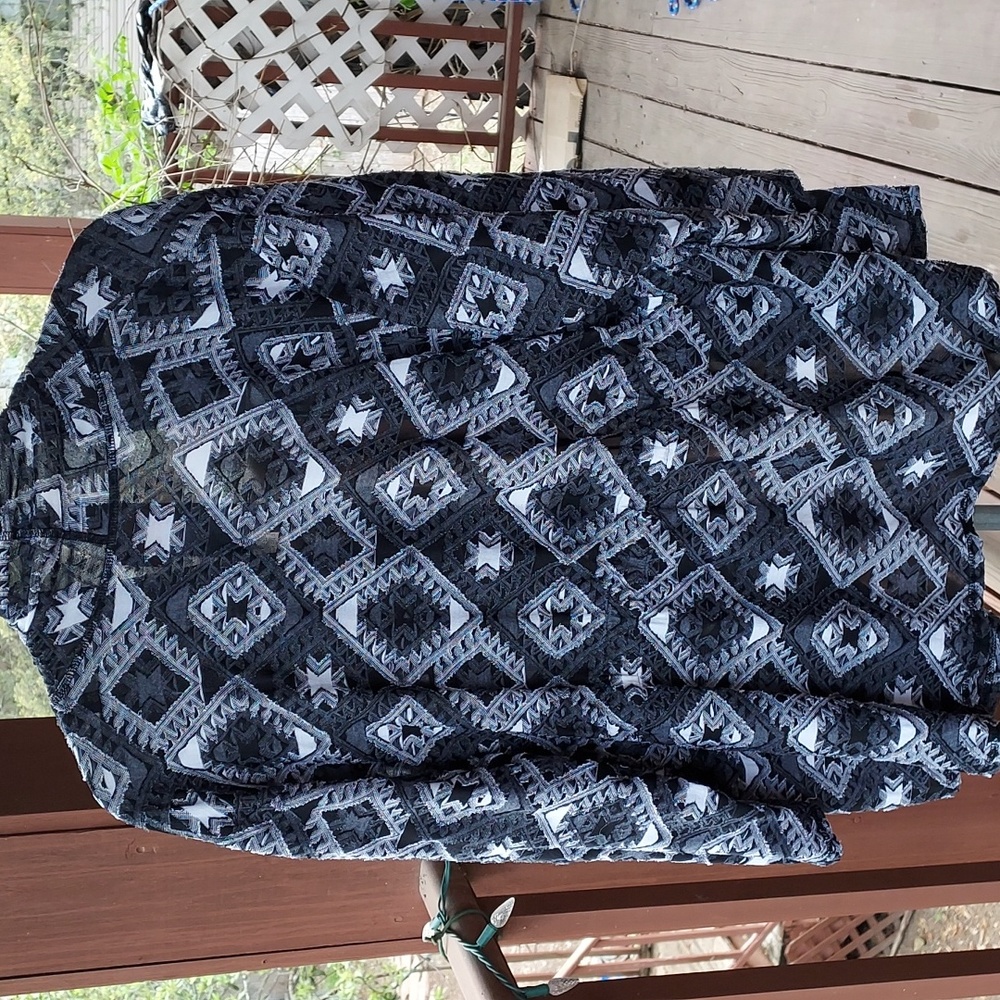Ruby Rd Wrap Size 2X, 59% Polyester 41% Rayon - Picture 3 of 5